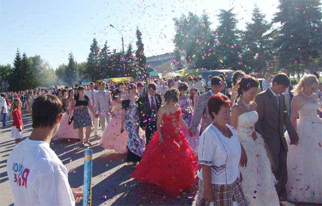Районный бал выпускников 2009 года